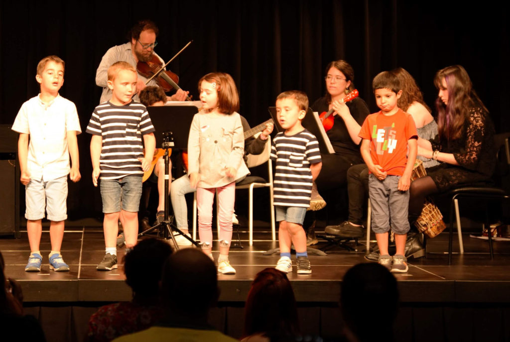 coro infantil en Getxo